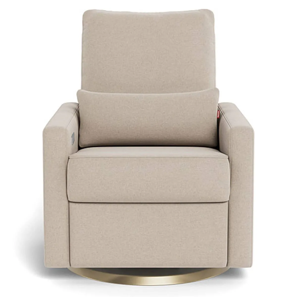 Gliders|Motorized Gliders-Monte Design Matera Glider Motorized Swivel Recliner - Wool Fabric