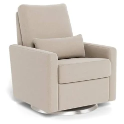 Gliders|Motorized Gliders-Monte Design Matera Glider Motorized Swivel Recliner - Wool Fabric