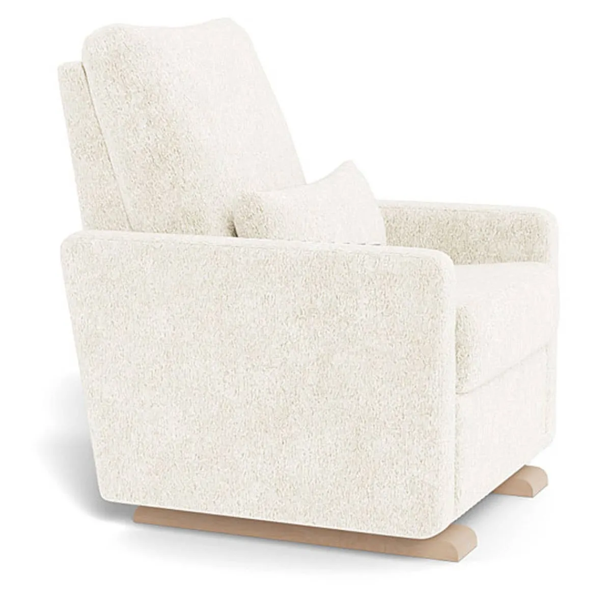 Gliders-Monte Design Matera Glider Recliner - Faux Sheepskin