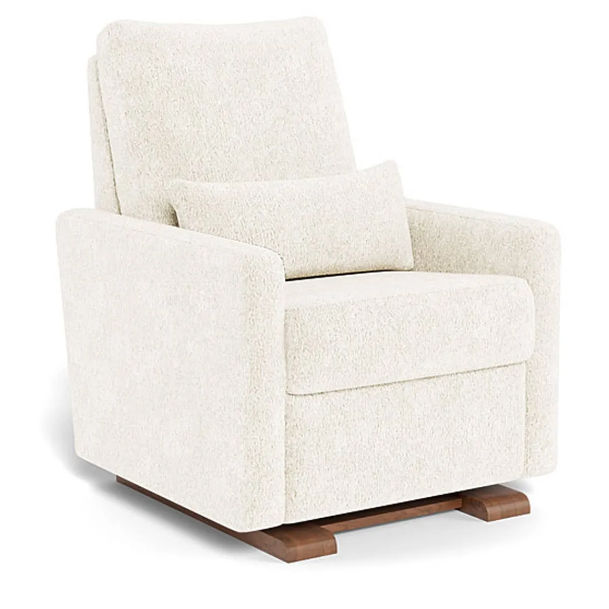 Gliders-Monte Design Matera Glider Recliner - Faux Sheepskin