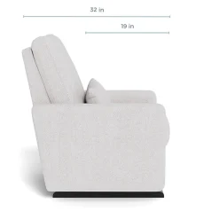 Gliders-Monte Design Matera Glider Recliner with Espresso Base