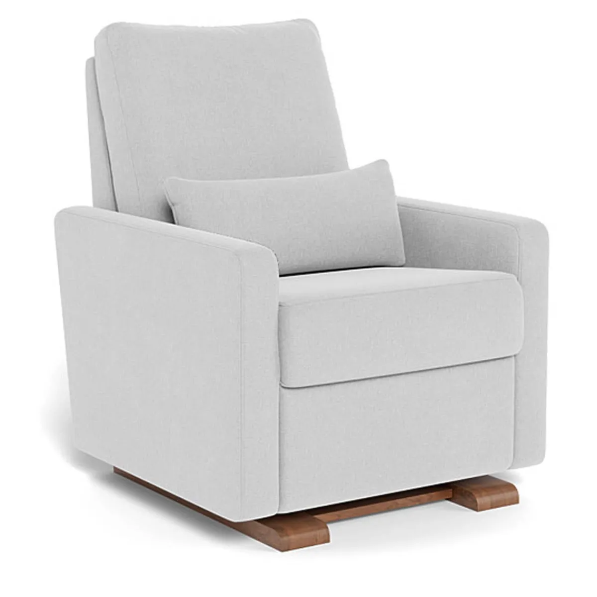 Gliders-Monte Design Matera Glider Recliner with Walnut Base