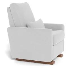 Gliders-Monte Design Matera Glider Recliner with Walnut Base