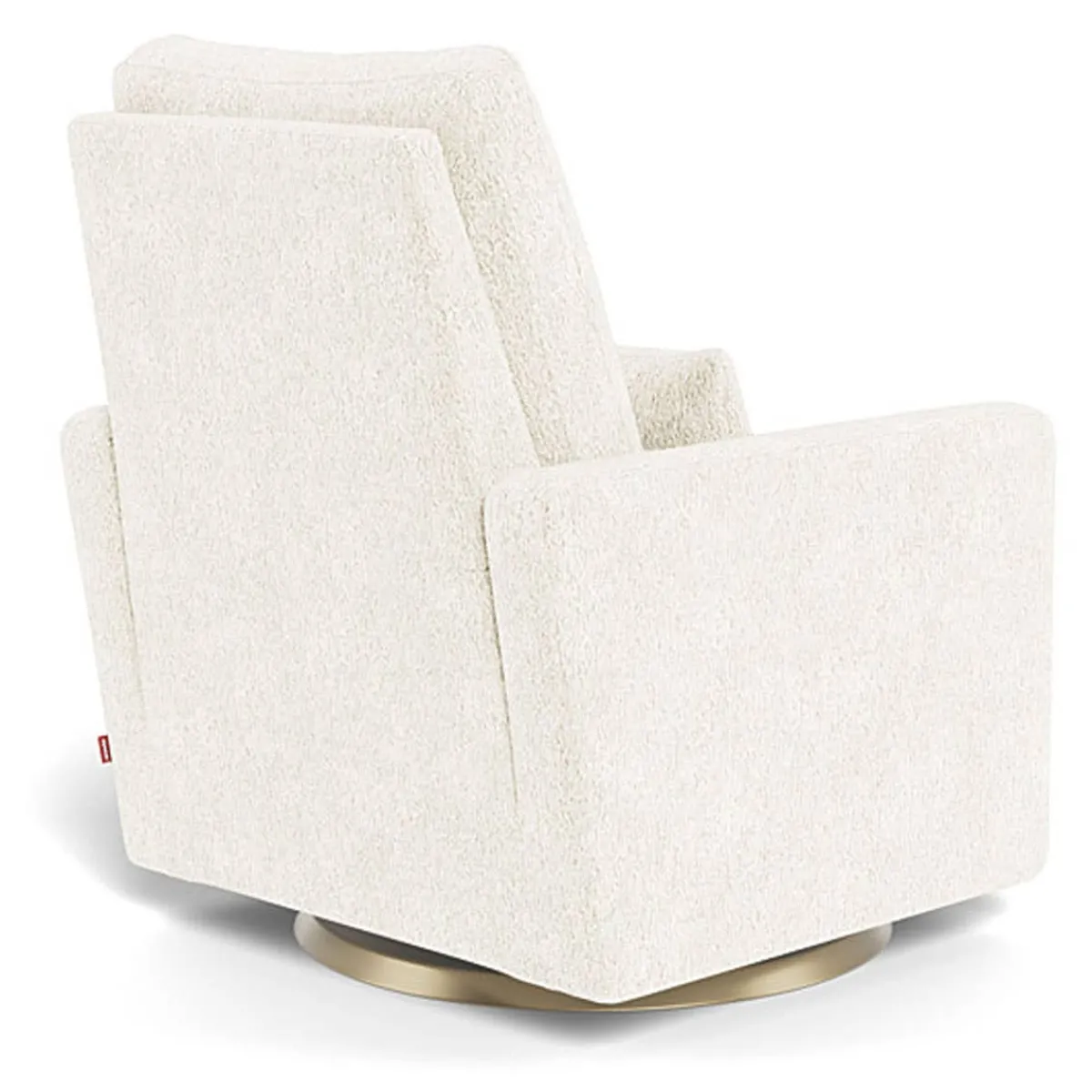 Gliders-Monte Design Matera Glider Swivel Recliner - Faux Sheepskin