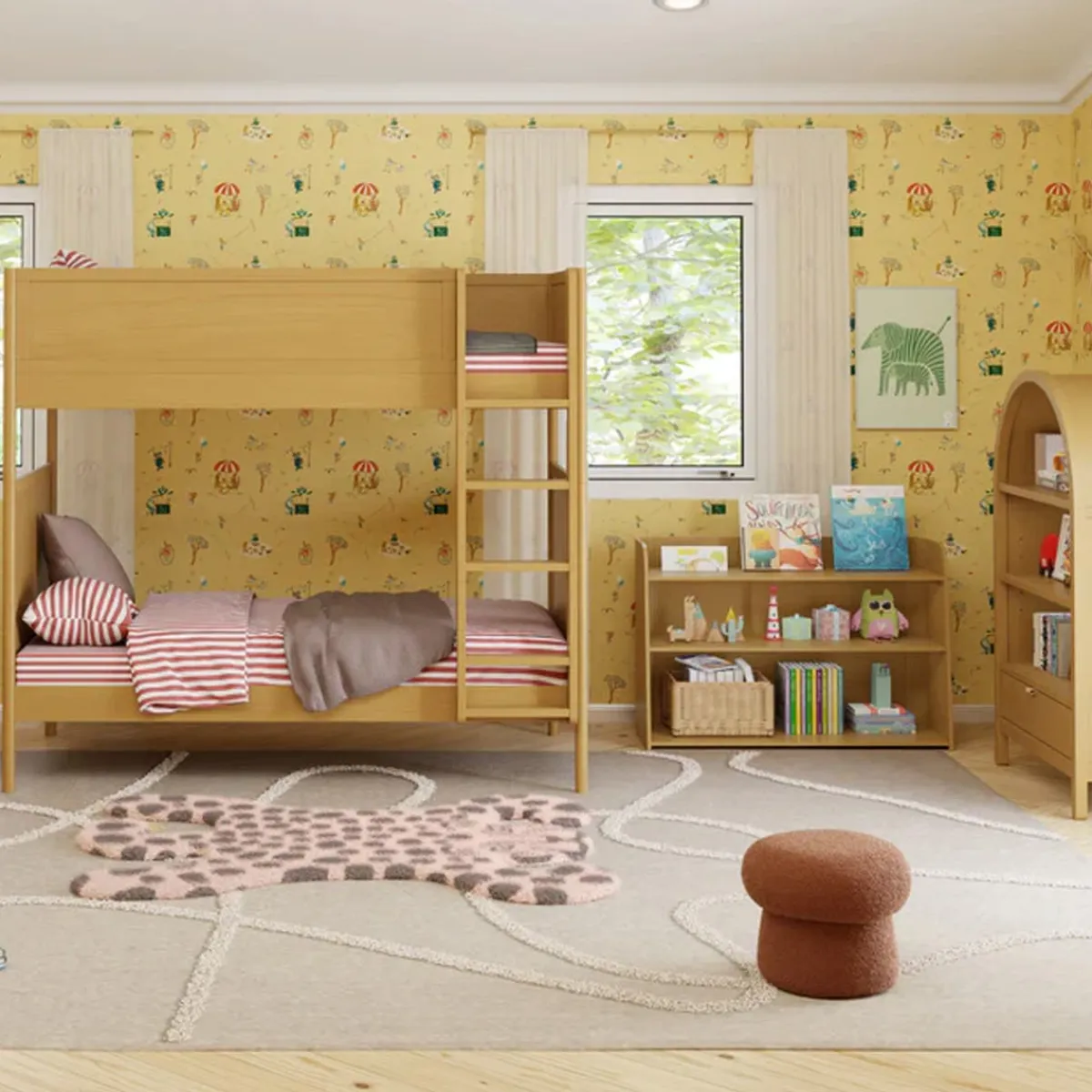 Storage|Bookshelves-Babyletto Melo Montessori-Inspired Bookcase