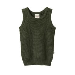 Tops + Tees-Nature Baby Merino Wool Knit Vest