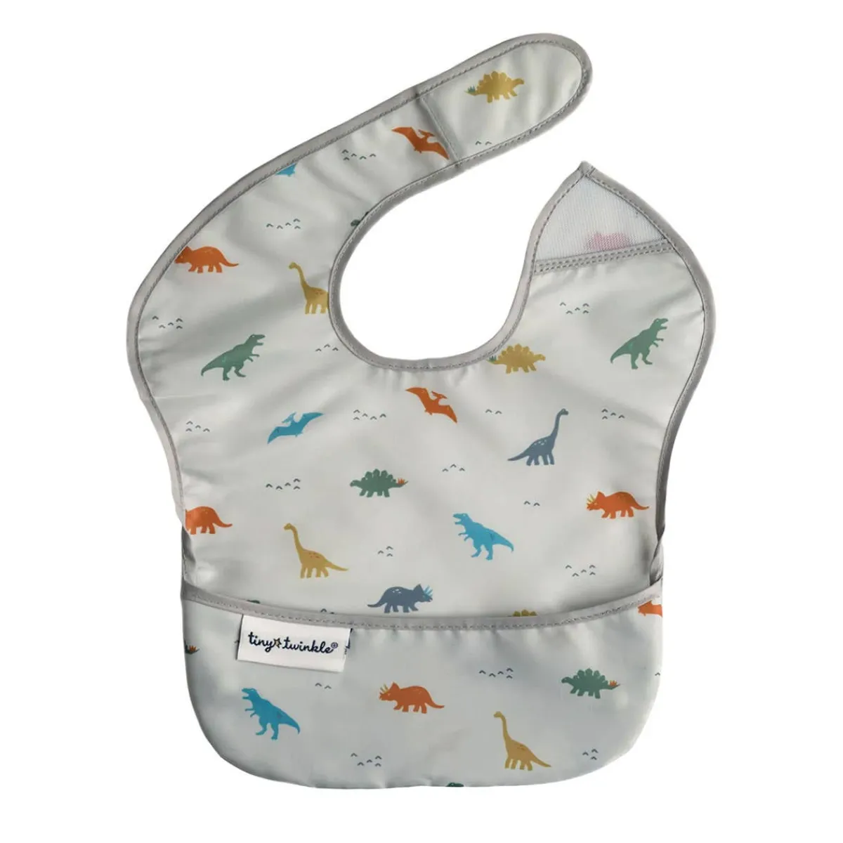 Bibs + Burps-Tiny Twinkle Mess-Proof Easy Bib