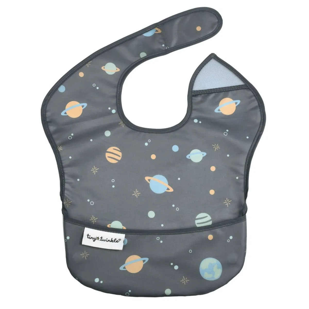 Bibs + Burps-Tiny Twinkle Mess-Proof Easy Bib