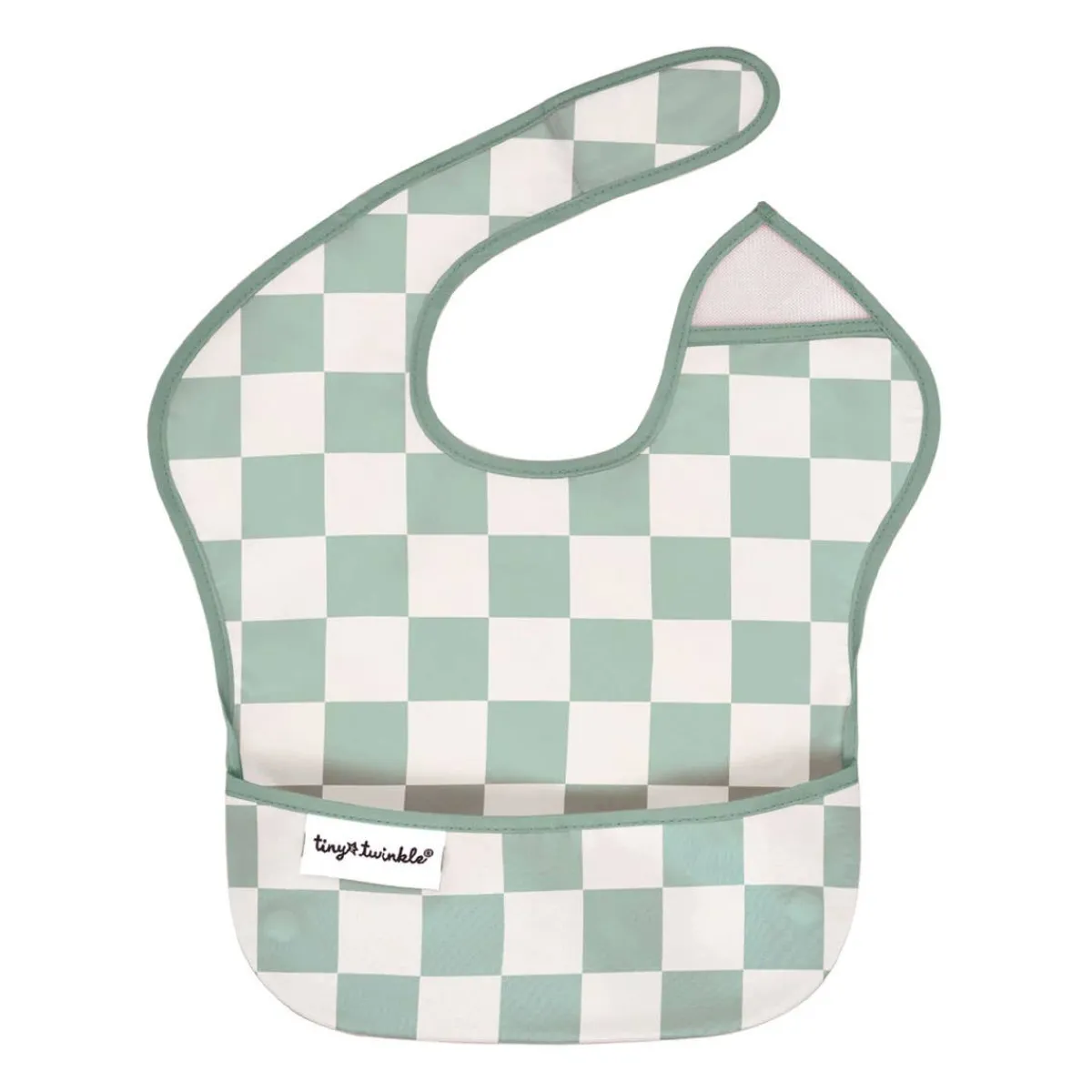 Bibs + Burps-Tiny Twinkle Mess-Proof Easy Bib
