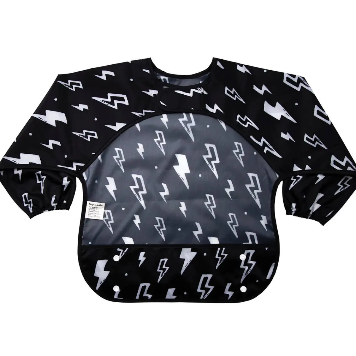 Bibs + Burps-Tiny Twinkle Mess-Proof Full Sleeve Bib