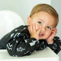 Bibs + Burps-Tiny Twinkle Mess-Proof Full Sleeve Bib