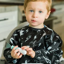 Bibs + Burps-Tiny Twinkle Mess-Proof Full Sleeve Bib