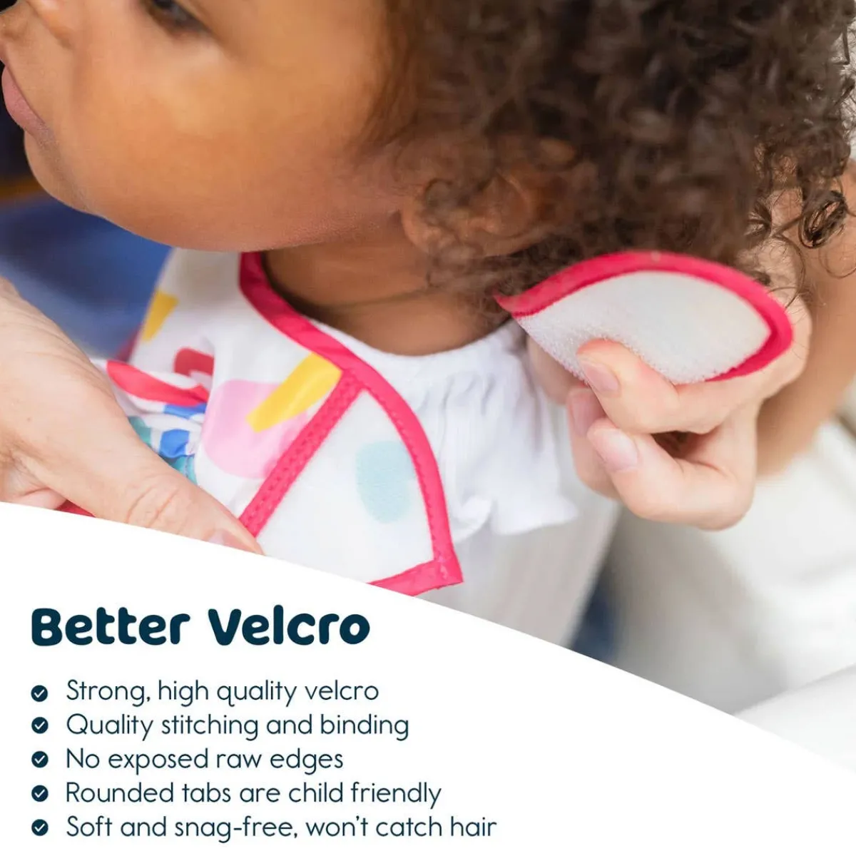 Bibs + Burps-Tiny Twinkle Mess-Proof Ruffle Easy Bibs (Set of 3)