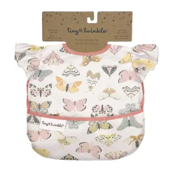 Bibs + Burps-Tiny Twinkle Mess-Proof Ruffle Easy Bib