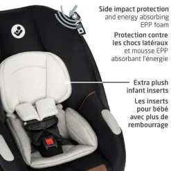 Car Seat Bases|Nfant Car Seats-Maxi-Cosi Mico Luxe+ Car Seat - Onyx Sand