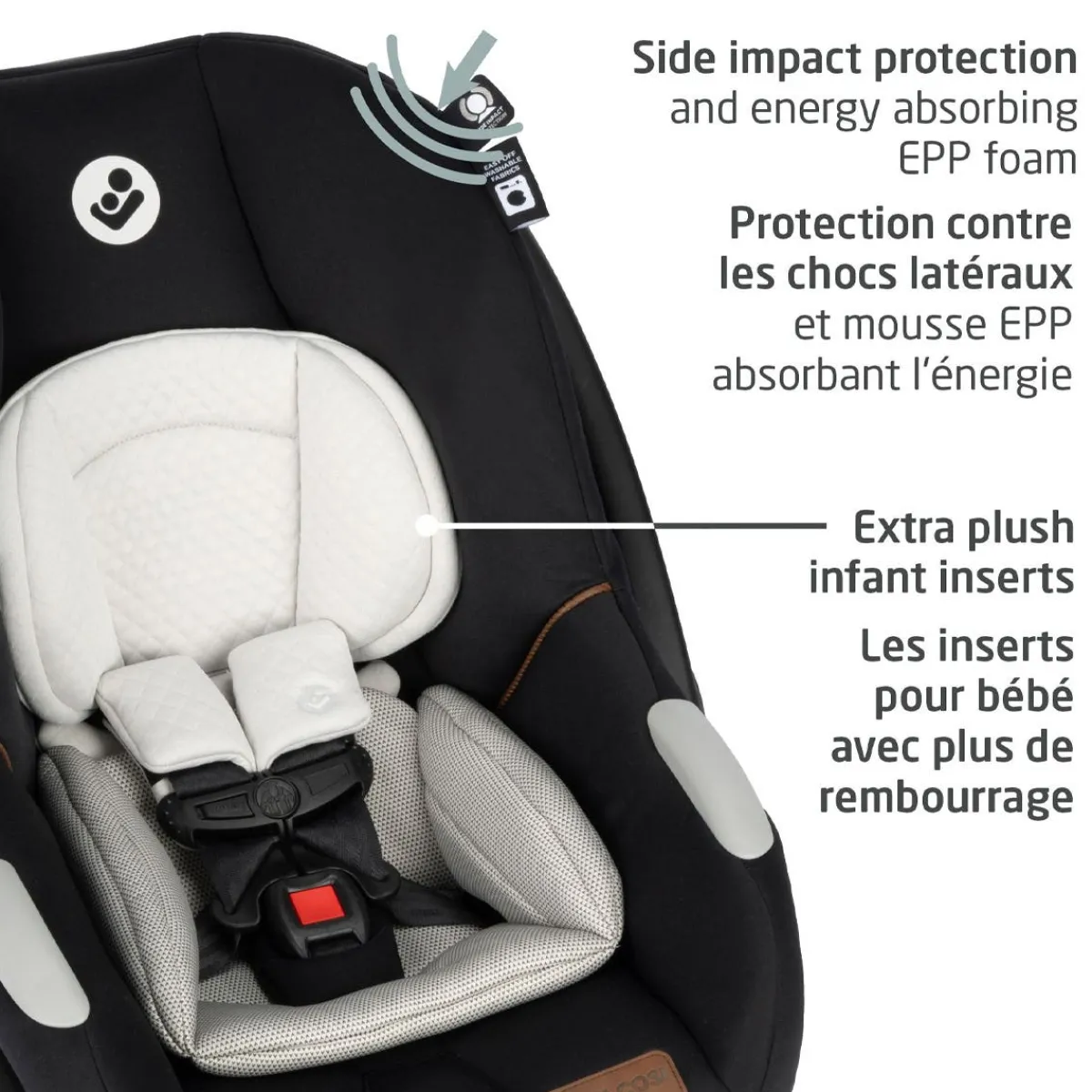 Car Seat Bases|Nfant Car Seats-Maxi-Cosi Mico Luxe+ Car Seat - Onyx Sand