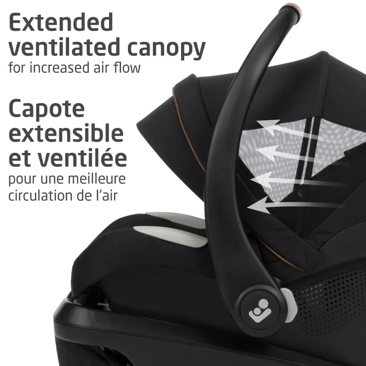 Car Seat Bases|Nfant Car Seats-Maxi-Cosi Mico Luxe+ Car Seat - Onyx Sand