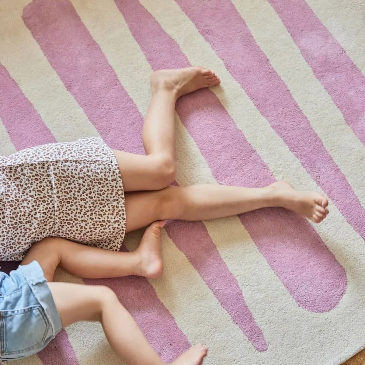 Rugs-Bleuu Studio Mikado Area Rug Pink
