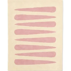 Rugs-Bleuu Studio Mikado Area Rug Pink