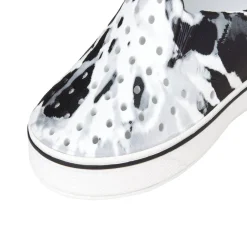 Sandals|Slip-On-Native Shoes Miles Print Shoes (Child) Grey Tie Dye