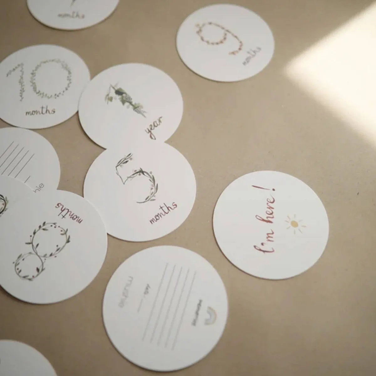 Decorative Objects-Mushie Milestone Cards