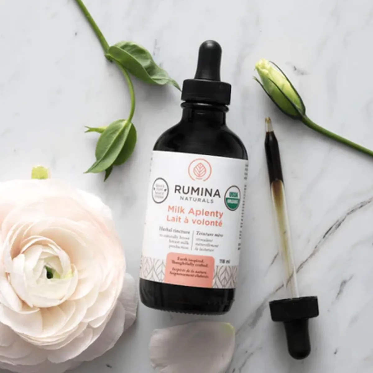 Maternity Teas|Lactation Supplements-Rumina Naturals Milk Aplenty (2 oz)