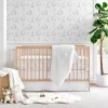 Crib Bedding Sets-Levtex Baby Mills Waffle 4 Piece Crib Set
