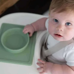 Kids Plates + Bowls|Grip + Suction Dishes-Ez Pz Mini Bowl