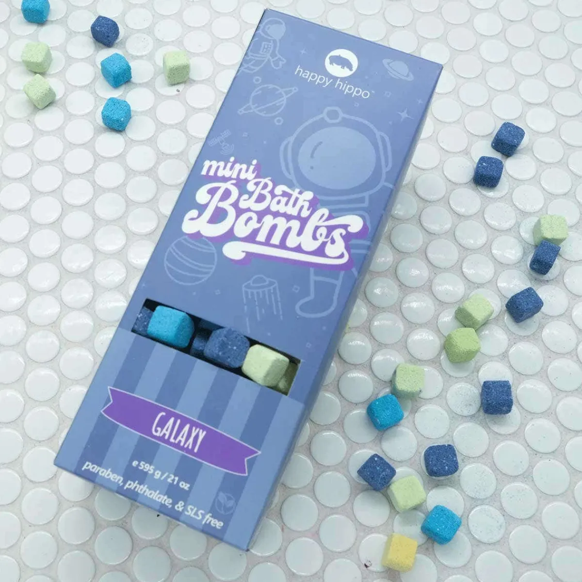 Kids Bubble Bath|Bath Toys-Happy Hippo Mini Bubble Bombs