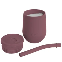 Kids Drinkware|Sippy Cups + Straw Cups-Ez Pz Mini Cup & Straw Training System