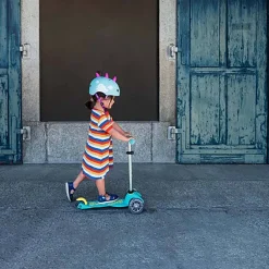 Ride-On Toys-Micro Scooters Mini Deluxe ECO LED Scooter