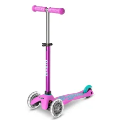 Ride-On Toys-Micro Scooters Mini Deluxe LED Scooter