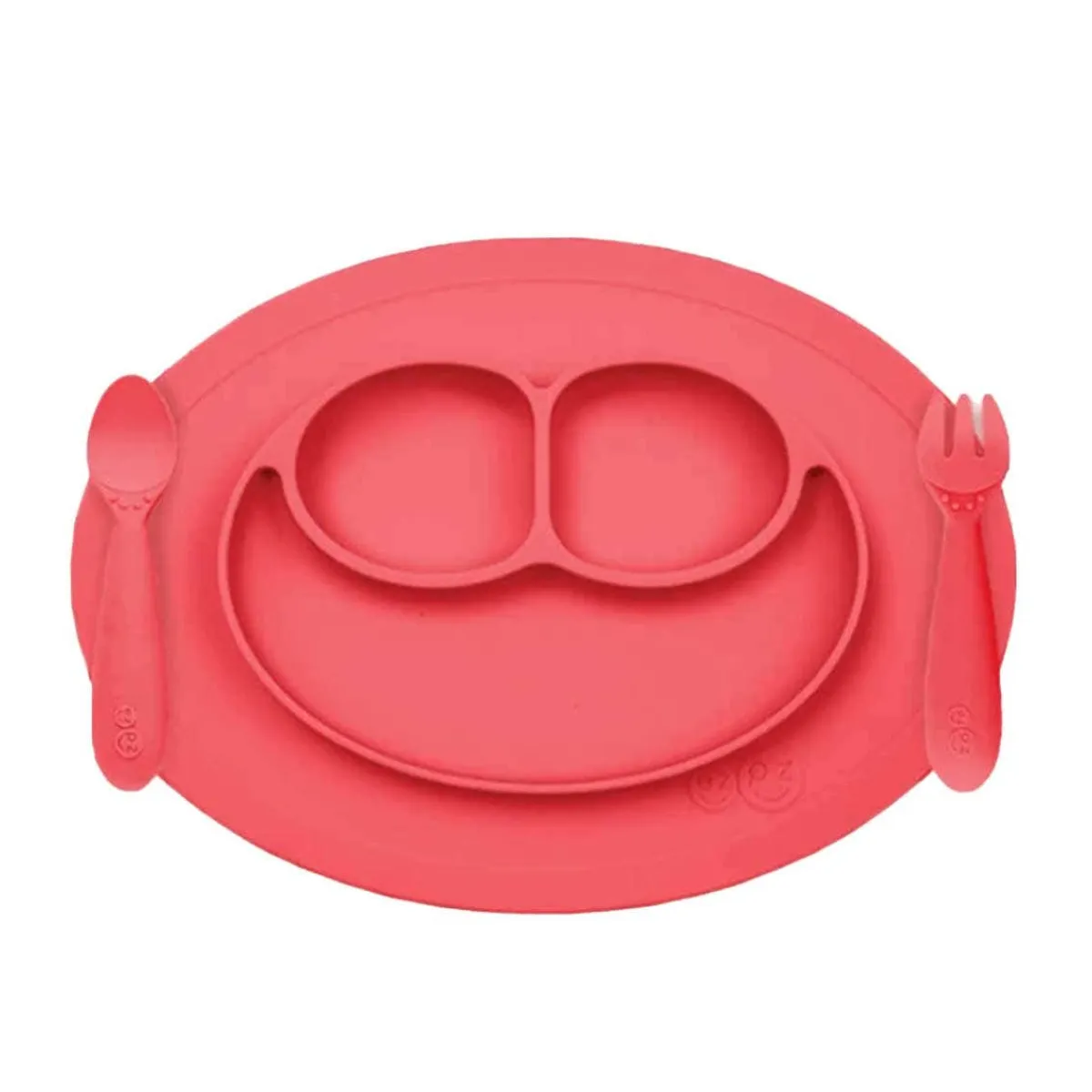 Kids Plates + Bowls|Grip + Suction Dishes-Ez Pz Mini Feeding Set