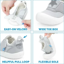 Velcro|Baby Sneakers-Jan & Jul Mini Flyer Shoes