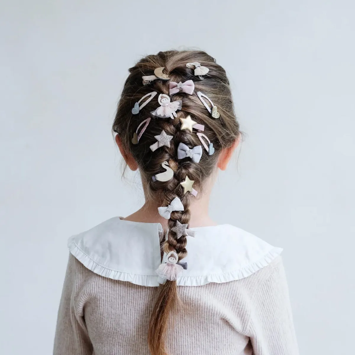 Hair Accessories-Mimi & Lula Mini Heart Clic Clacs