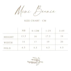 Beanies|Winter Hats-Blossom & Pear Mini Knit Beanie