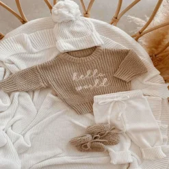 Sweaters + Jackets-Blossom & Pear Mini Knit Sweater