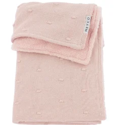Blankets-Meyco Baby Mini Knots Teddy Crib Blanket