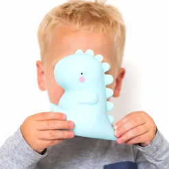 Lighting-A Little Lovely Company Mini T-Rex Light Blue
