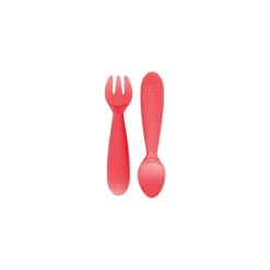 Kids Utensils|Toddler Training Utensils-Ez Pz Mini Utensils (Fork + Spoon)