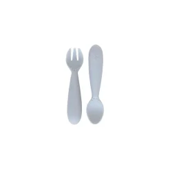 Kids Utensils|Toddler Training Utensils-Ez Pz Mini Utensils (Fork + Spoon)