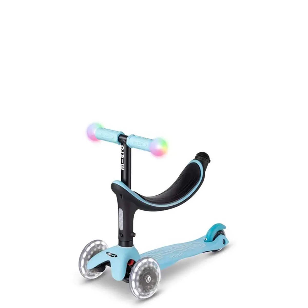 Ride-On Toys-Micro Scooters Mini2Grow Deluxe Magic LED Scooter