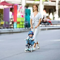 Ride-On Toys-Micro Scooters Mini2Grow Deluxe Magic LED Scooter