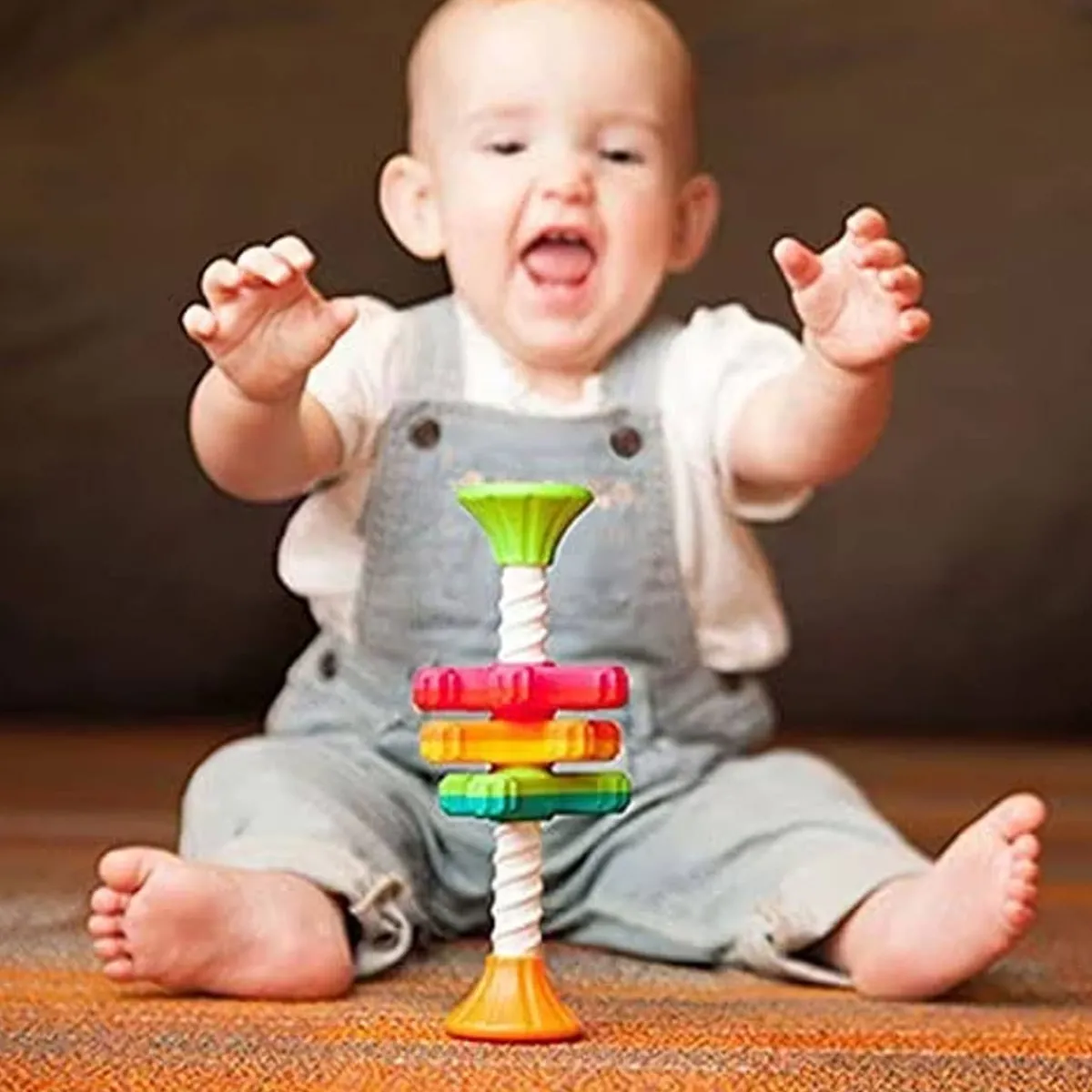 Play + Learn Toys|Grasping Toys-Fat Brain Toys MiniSpinny