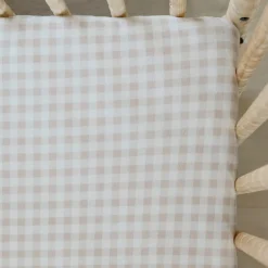Crib Fitted Sheets-Saranoni Minky Stretch Luxe Crib Sheet