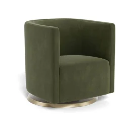 Gliders-Monte Design Mitchell Swivel Chair - Fabric