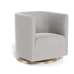Gliders-Monte Design Mitchell Swivel Chair - Fabric