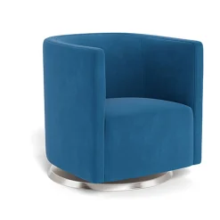 Gliders-Monte Design Mitchell Swivel Chair - Fabric