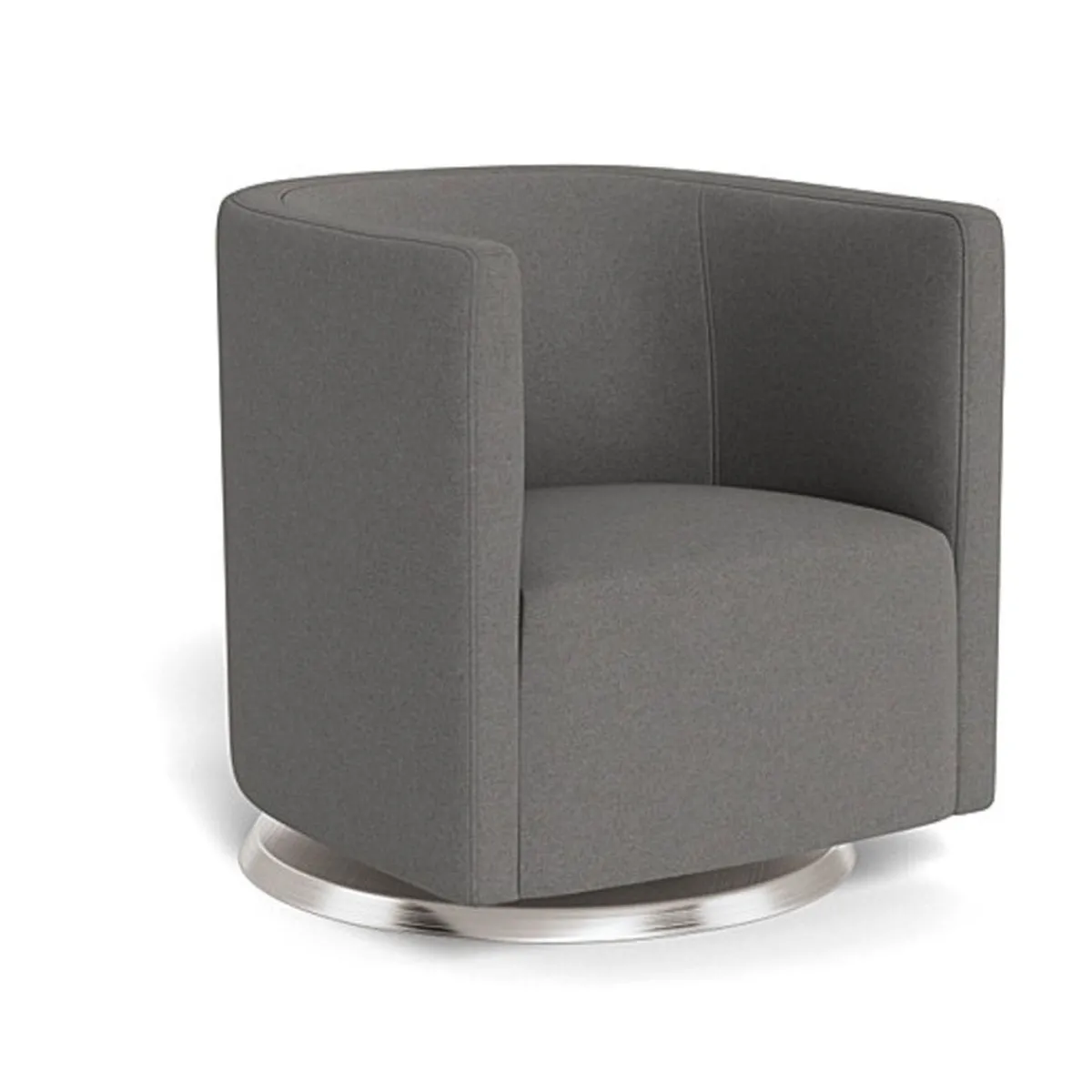 Gliders-Monte Design Mitchell Swivel Chair - Wool Fabric