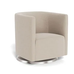 Gliders-Monte Design Mitchell Swivel Chair - Wool Fabric